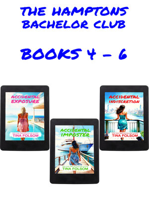 cover image of The Hamptons Bachelor Club, Books 4-7